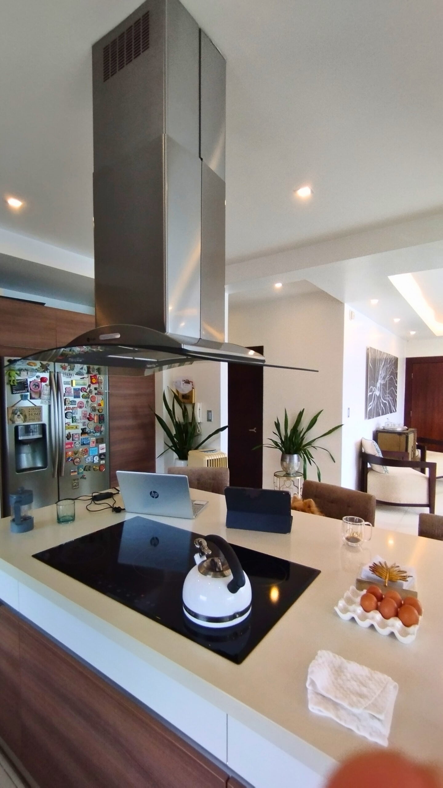 Una joya de departamento. 7 Cocina abierta de diseñador